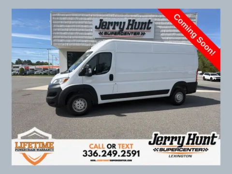 White 2025 Ram ProMaster 2500 High Roof for sale in Lexington, NC