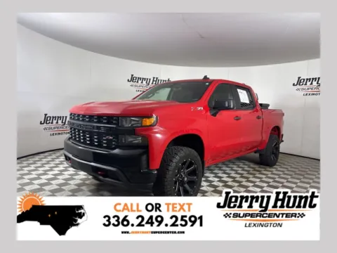 Red 2021 Chevrolet Silverado 1500 Custom Trail Boss for sale in Lexington, NC