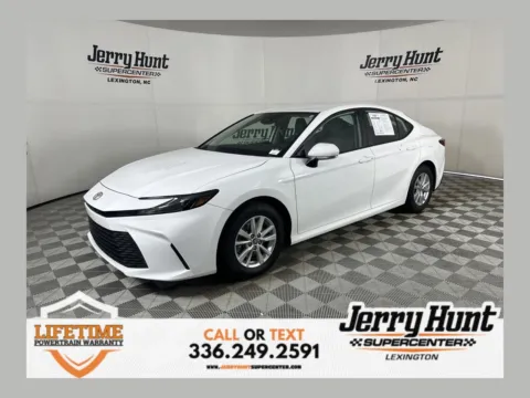 White 2025 Toyota Camry LE for sale in Lexington, NC