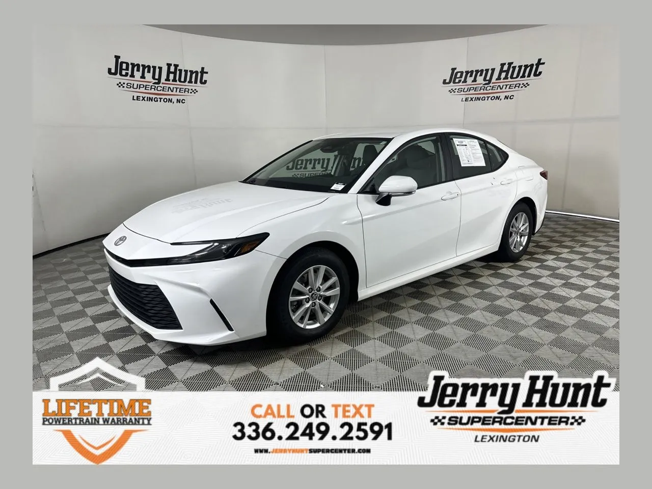 White 2025 Toyota Camry LE for sale in Lexington, NC