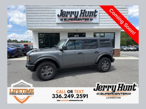 Gray 2025 Ford Bronco Big Bend for sale in Lexington, NC