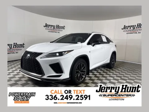 White 2020 Lexus RX 350 F Sport for sale in Lexington, NC