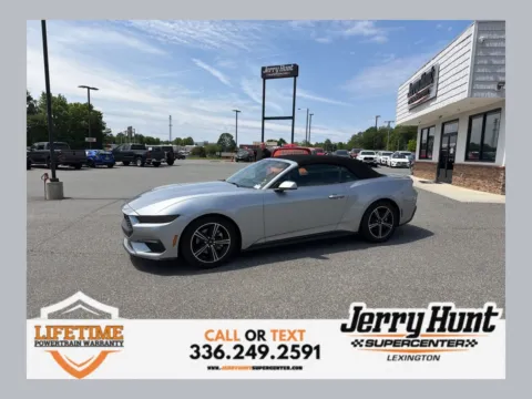 Silver 2025 Ford Mustang EcoBoost Premium for sale in Lexington, NC