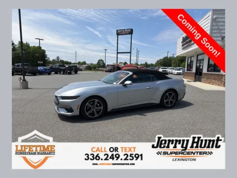 Silver 2025 Ford Mustang EcoBoost Premium for sale in Lexington, NC