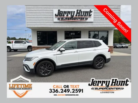 White 2023 Volkswagen Tiguan 2.0T SE for sale in Lexington, NC