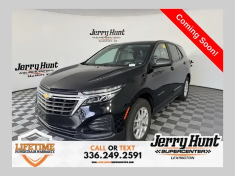 Black 2024 Chevrolet Equinox LS for sale in Lexington, NC