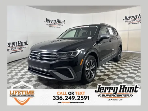 Black 2024 Volkswagen Tiguan 2.0T Wolfsburg Edition for sale in Lexington, NC