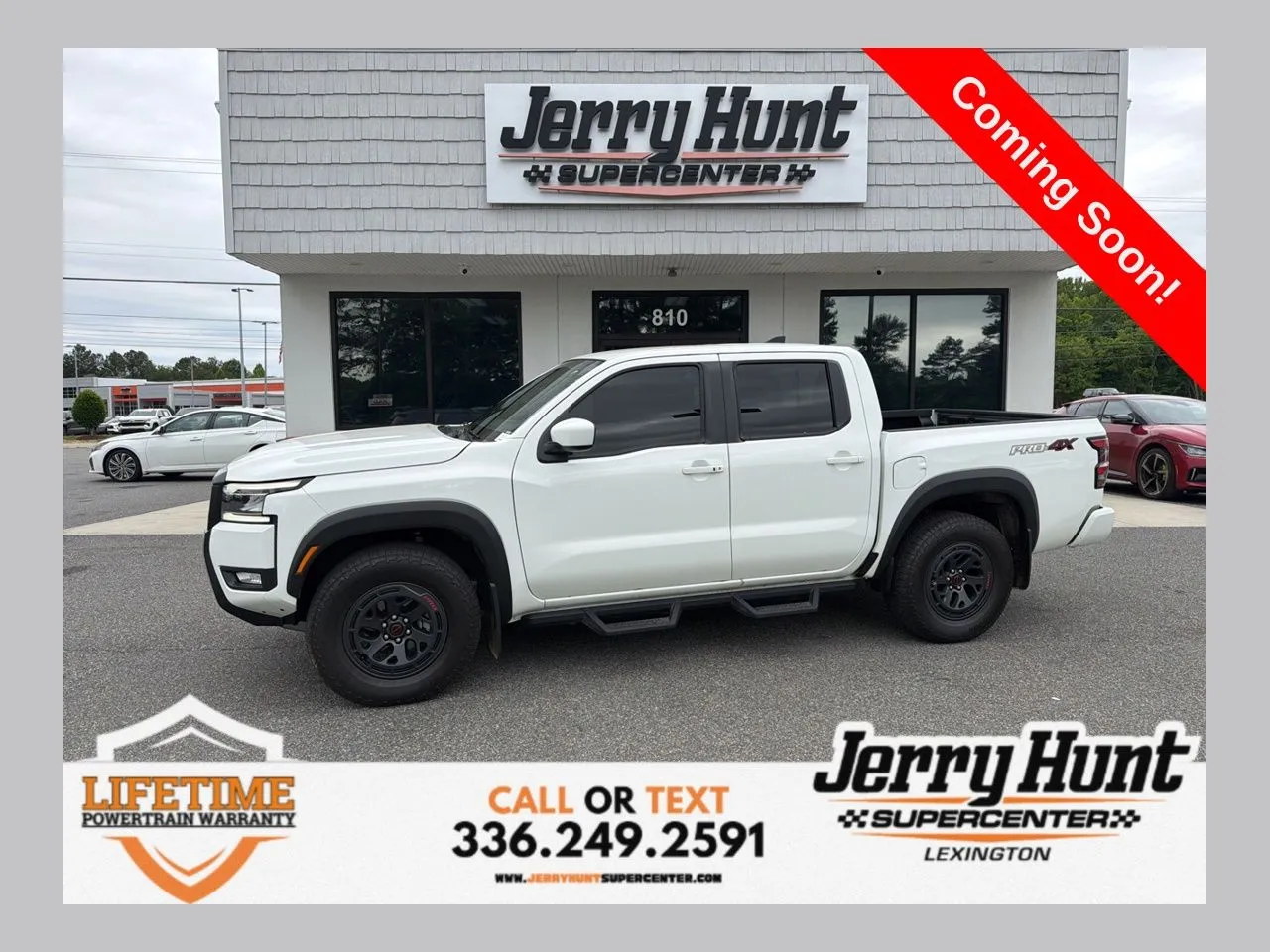 White 2025 Nissan Frontier PRO-4X for sale in Lexington, NC
