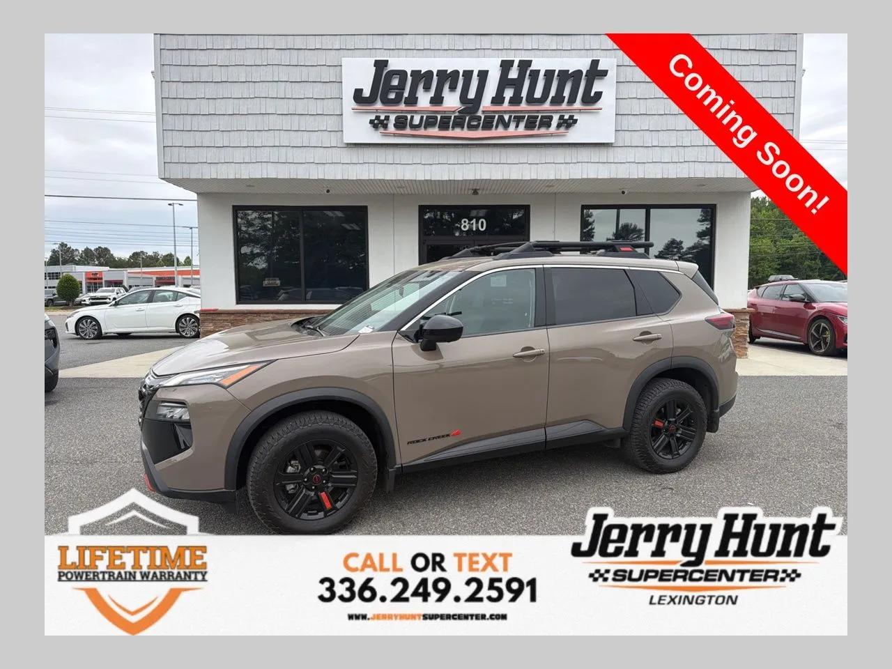 Beige 2025 Nissan Rogue Rock Creek for sale in Lexington, NC
