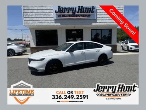 White 2025 Honda Accord SE for sale in Lexington, NC