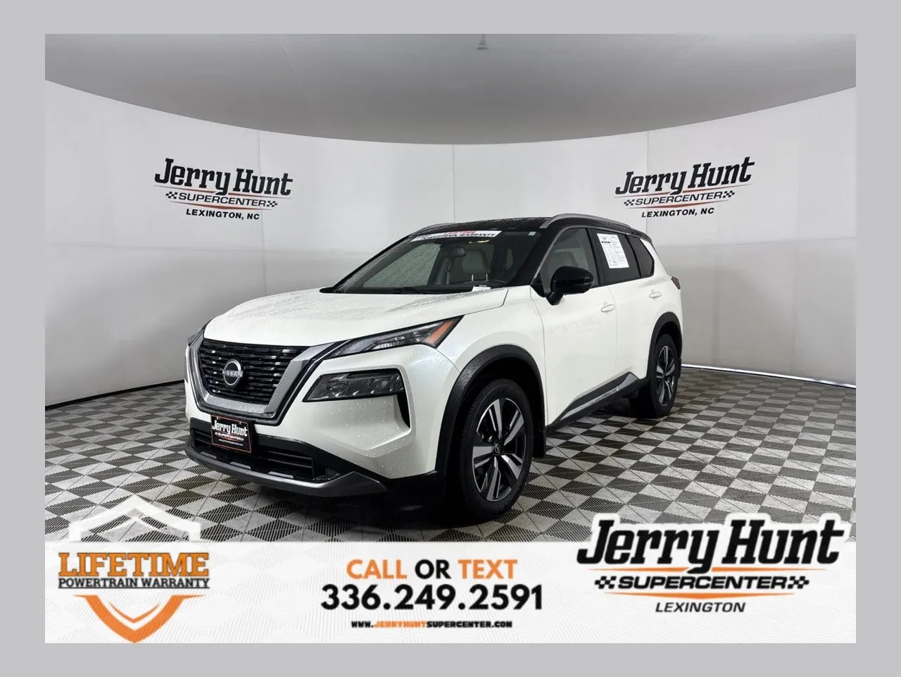 White 2023 Nissan Rogue SL for sale in Lexington, NC