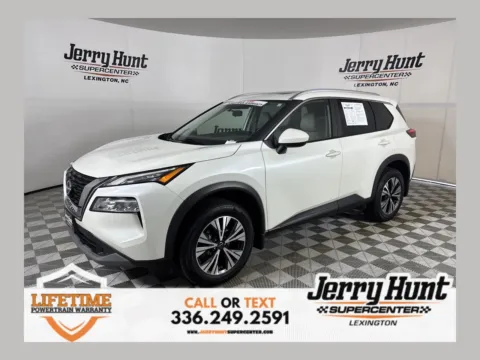 White 2023 Nissan Rogue SV for sale in Lexington, NC