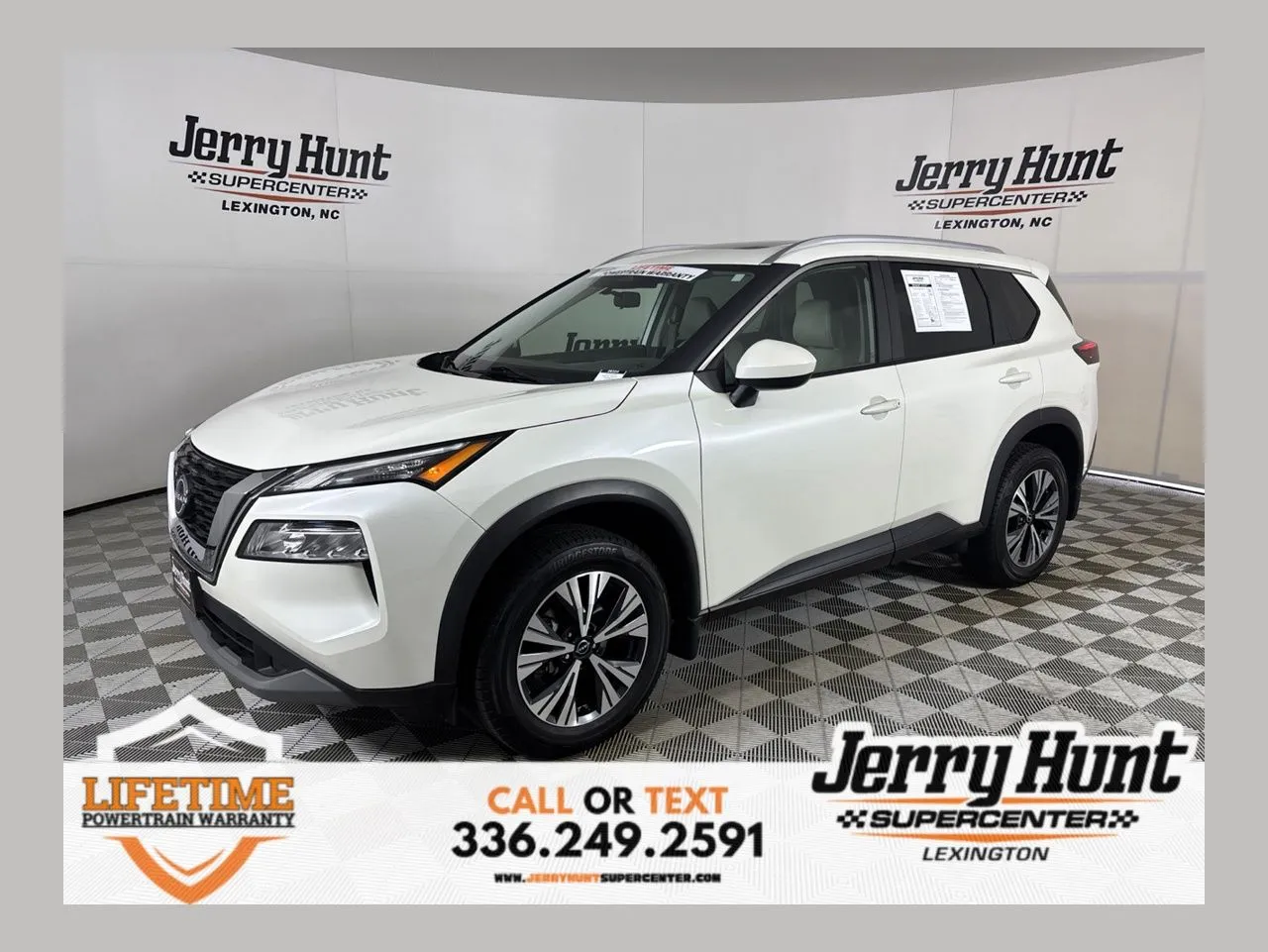 White 2023 Nissan Rogue SV for sale in Lexington, NC