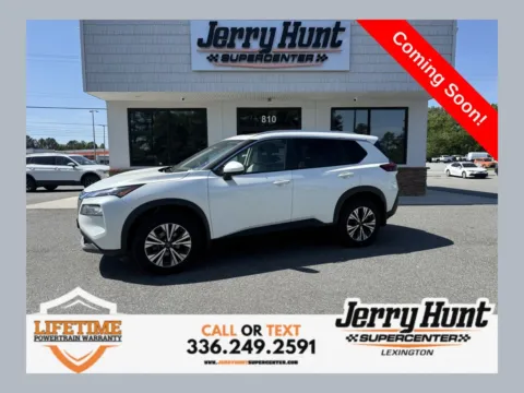 White 2023 Nissan Rogue SV for sale in Lexington, NC
