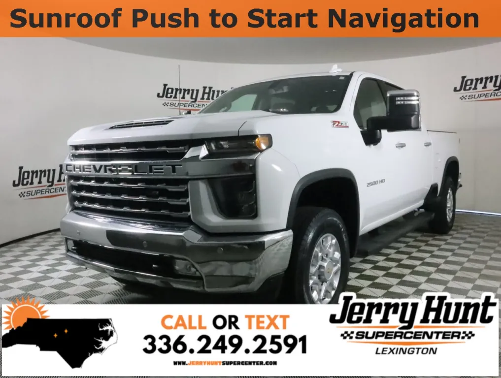 White 2021 Chevrolet Silverado 2500HD LTZ for sale in Lexington, NC