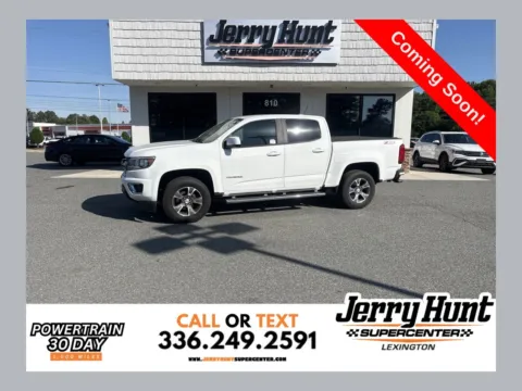 White 2016 Chevrolet Colorado Z71 for sale in Lexington, NC
