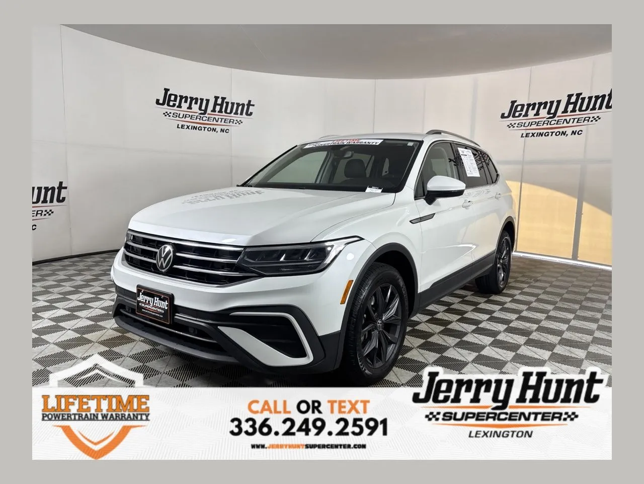 White 2023 Volkswagen Tiguan 2.0T SE for sale in Lexington, NC