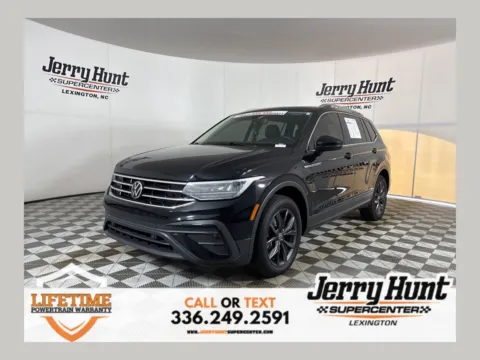 Black 2023 Volkswagen Tiguan 2.0T SE for sale in Lexington, NC