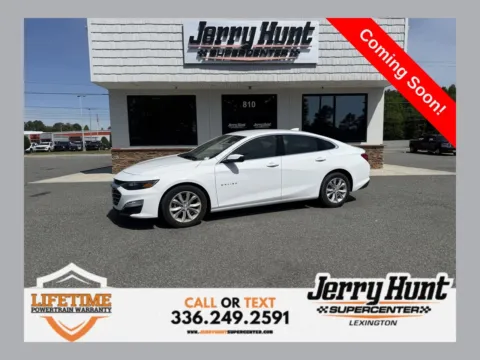 White 2025 Chevrolet Malibu LT for sale in Lexington, NC