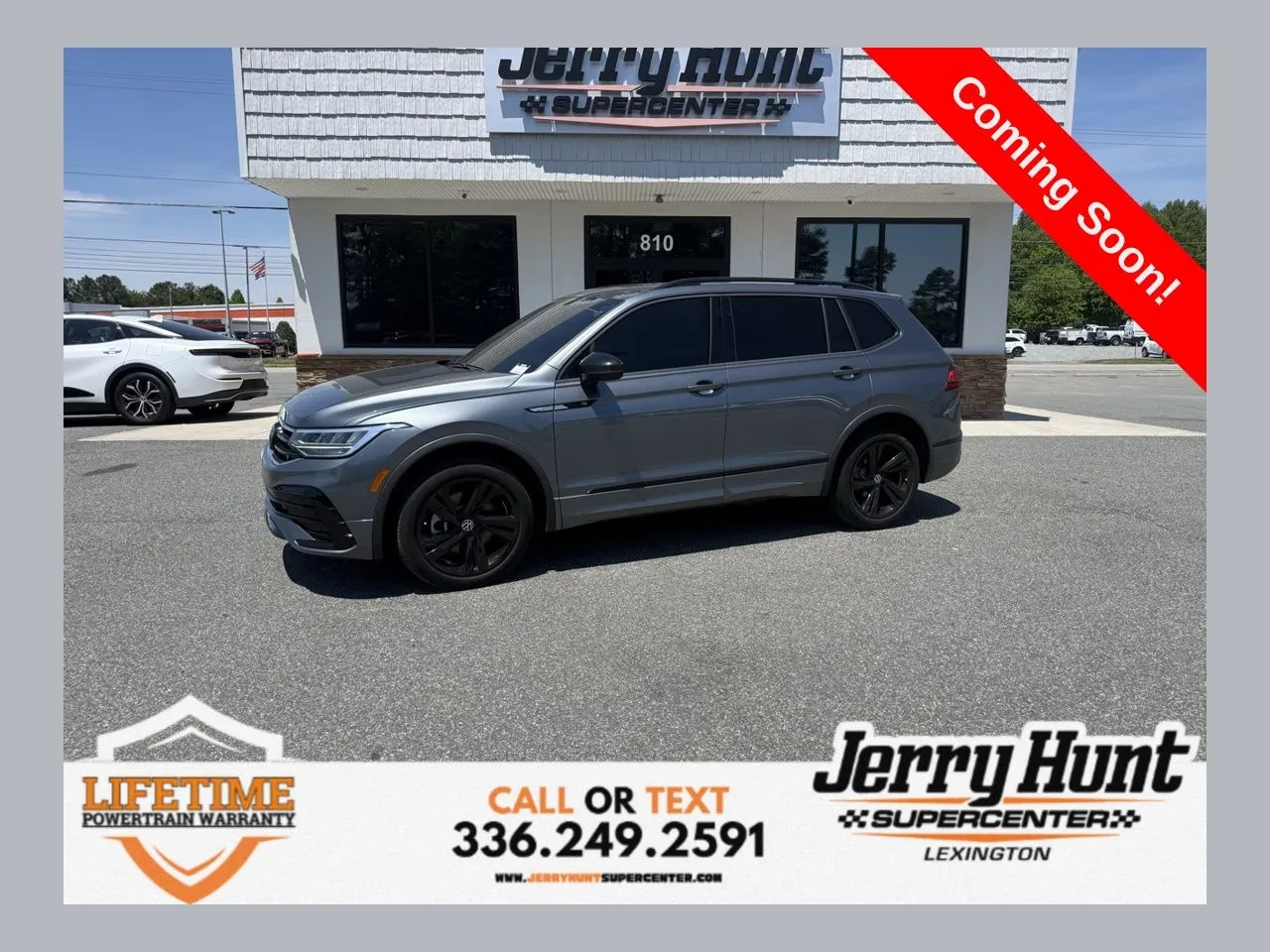 Gray 2023 Volkswagen Tiguan 2.0T SE R-Line Black for sale in Lexington, NC