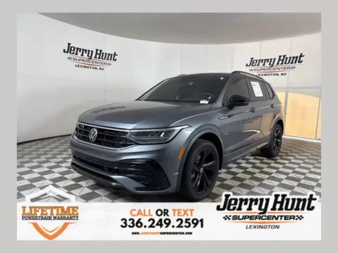 Gray 2023 Volkswagen Tiguan 2.0T SE R-Line Black for sale in Lexington, NC