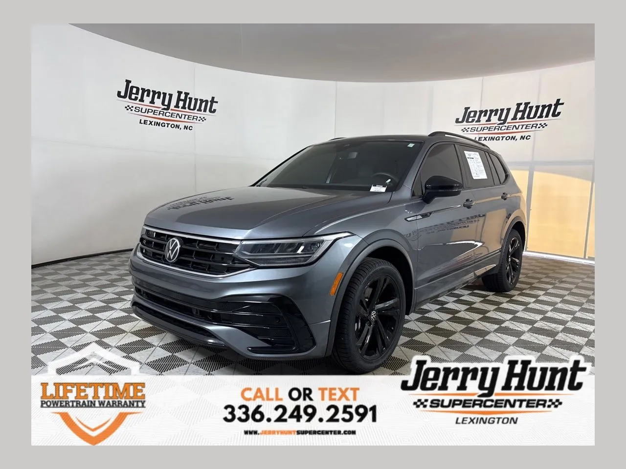Gray 2023 Volkswagen Tiguan 2.0T SE R-Line Black for sale in Lexington, NC