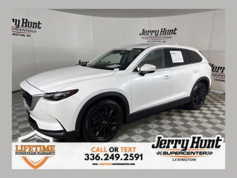 White 2023 Mazda CX-9 Touring Plus for sale in Lexington, NC
