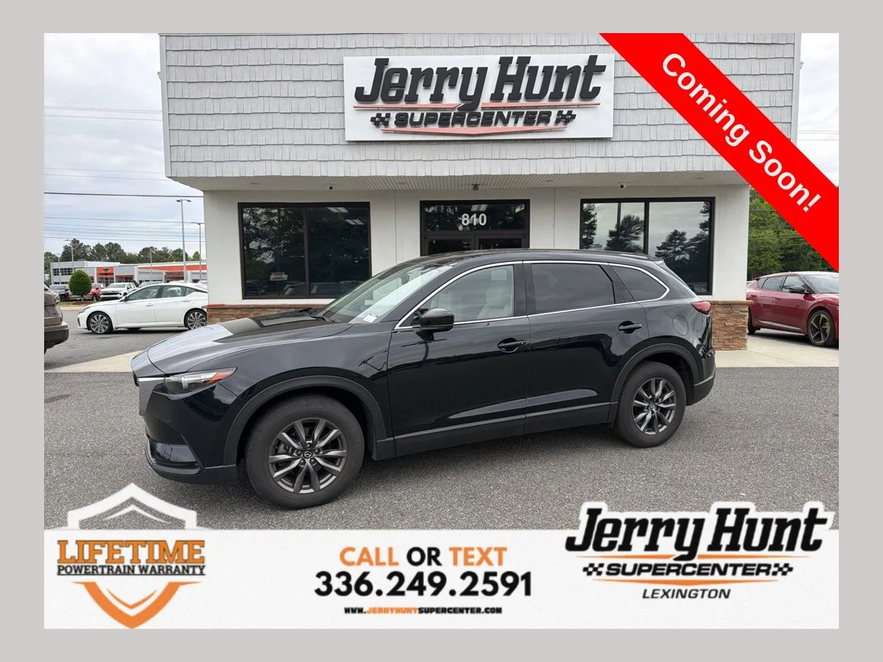 Black 2023 Mazda CX-9 Touring for sale in Lexington, NC