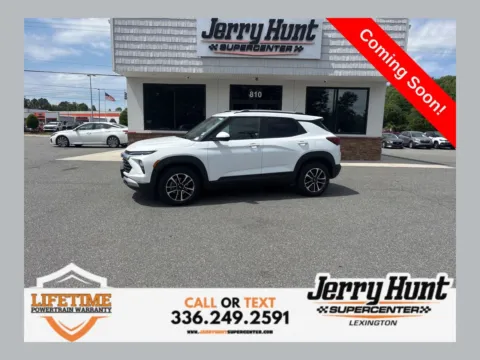 White 2025 Chevrolet TrailBlazer LT for sale in Lexington, NC