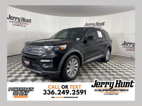 Black 2020 Ford Explorer Limited for sale in Lexington, NC