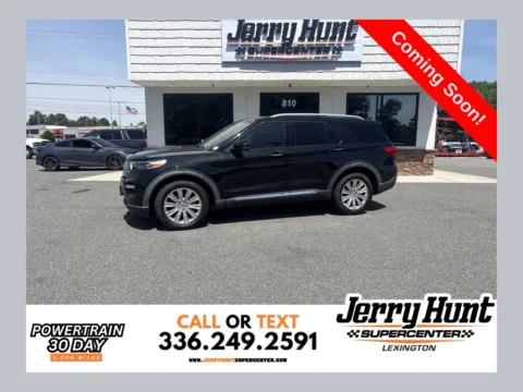 Black 2020 Ford Explorer Limited for sale in Lexington, NC
