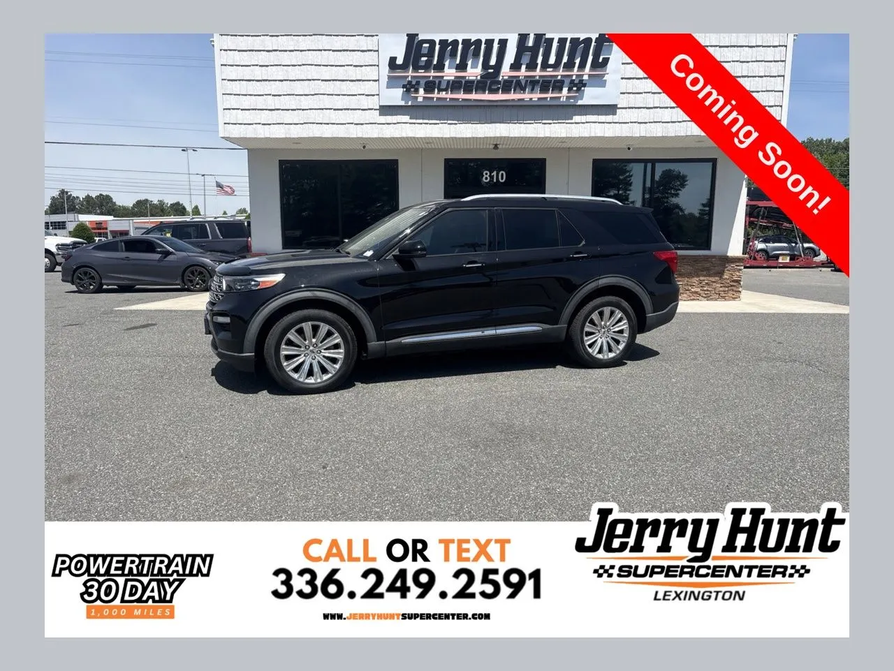 Black 2020 Ford Explorer Limited for sale in Lexington, NC