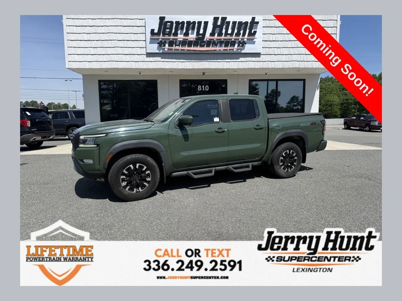 Green 2023 Nissan Frontier PRO-4X for sale in Lexington, NC