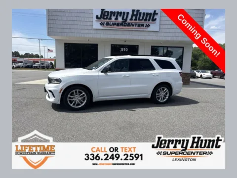 White 2024 Dodge Durango GT Plus for sale in Lexington, NC