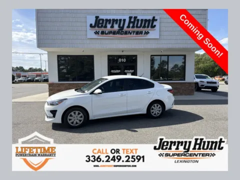 White 2023 Kia Rio S for sale in Lexington, NC