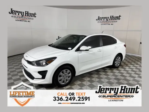 White 2023 Kia Rio S for sale in Lexington, NC