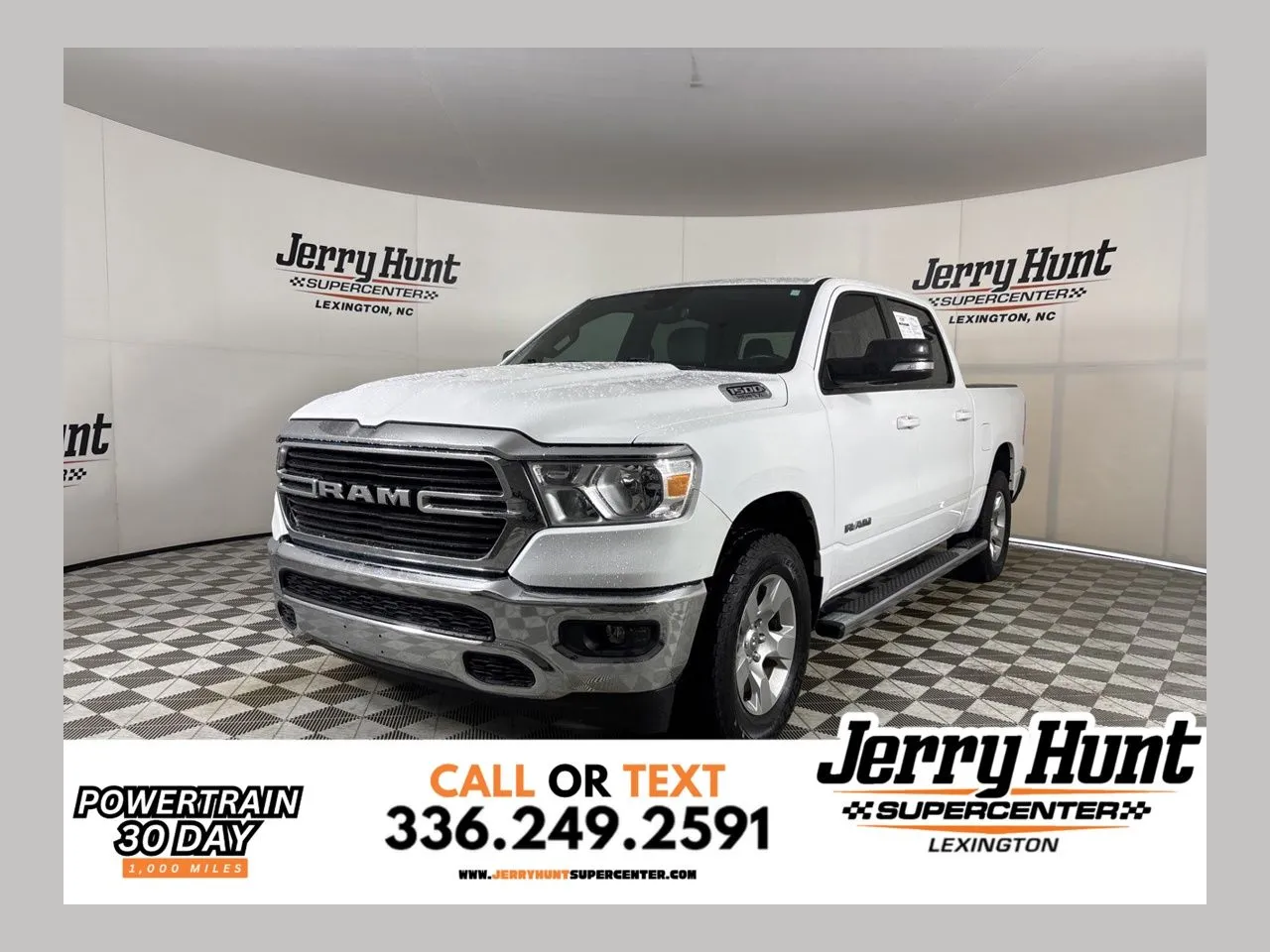 White 2021 Ram 1500 Big Horn/Lone Star for sale in Lexington, NC