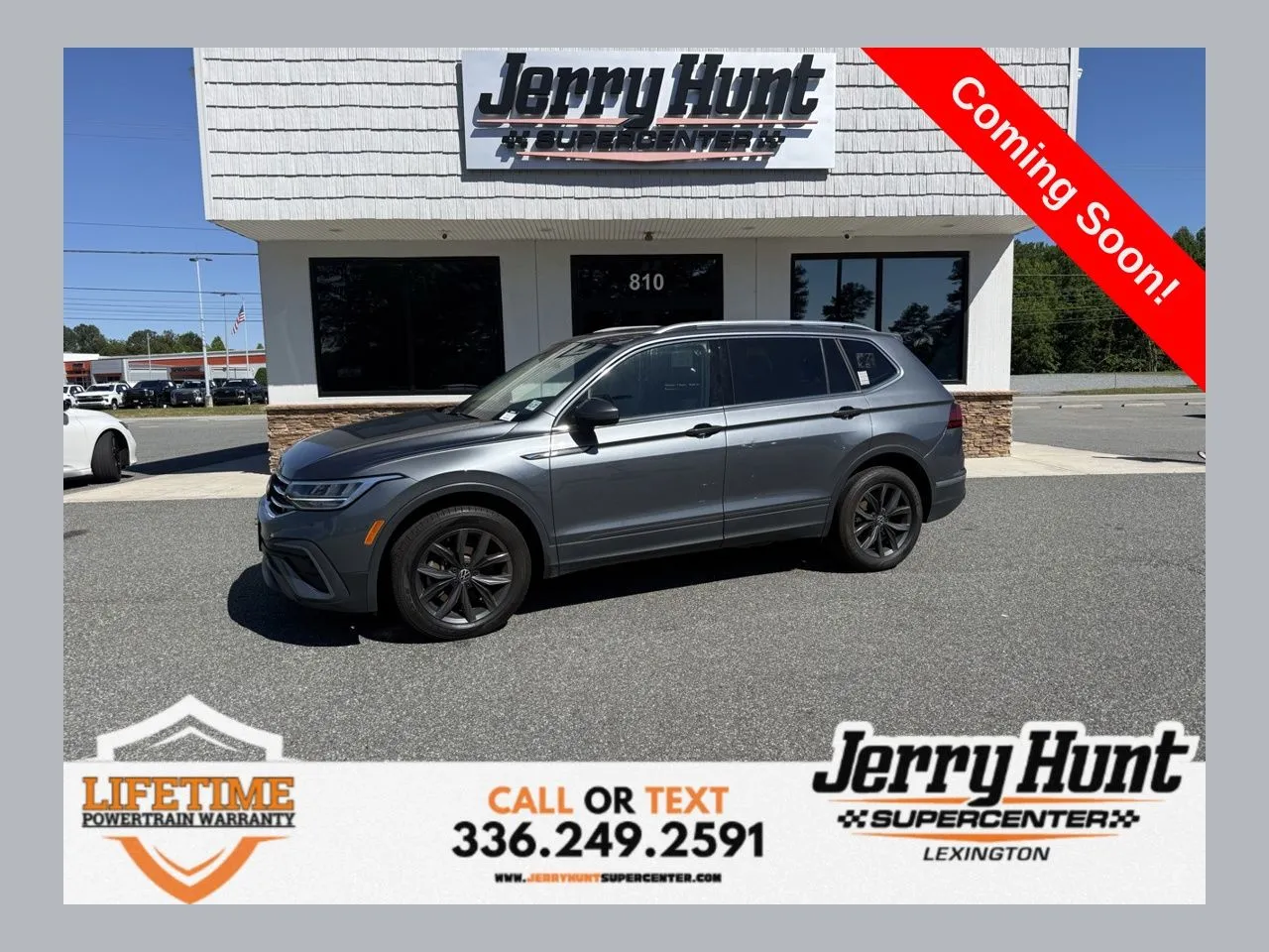 Gray 2023 Volkswagen Tiguan 2.0T SE for sale in Lexington, NC