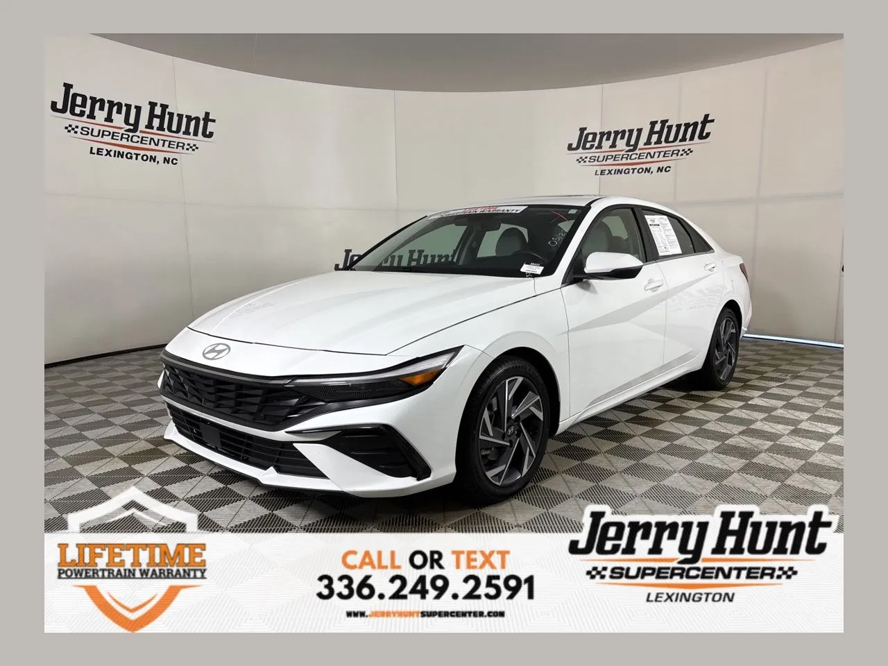 White 2025 Hyundai Elantra Limited for sale in Lexington, NC