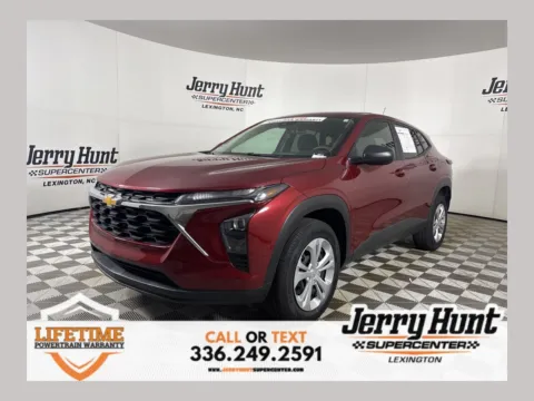 Red 2025 Chevrolet Trax LS for sale in Lexington, NC