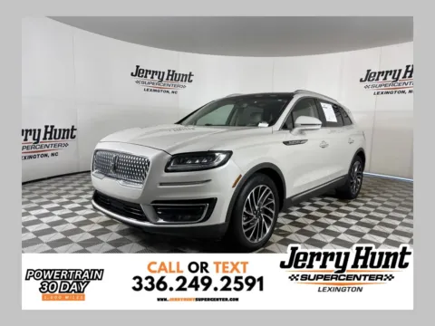 Unknown 2019 Lincoln Nautilus Reserve for sale in Lexington, NC