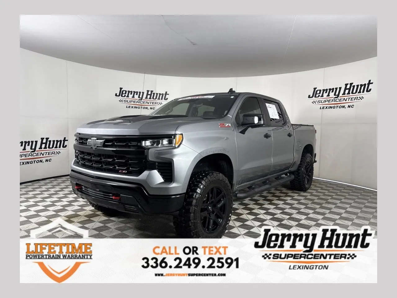 Gray 2025 Chevrolet Silverado 1500 LT Trail Boss for sale in Lexington, NC