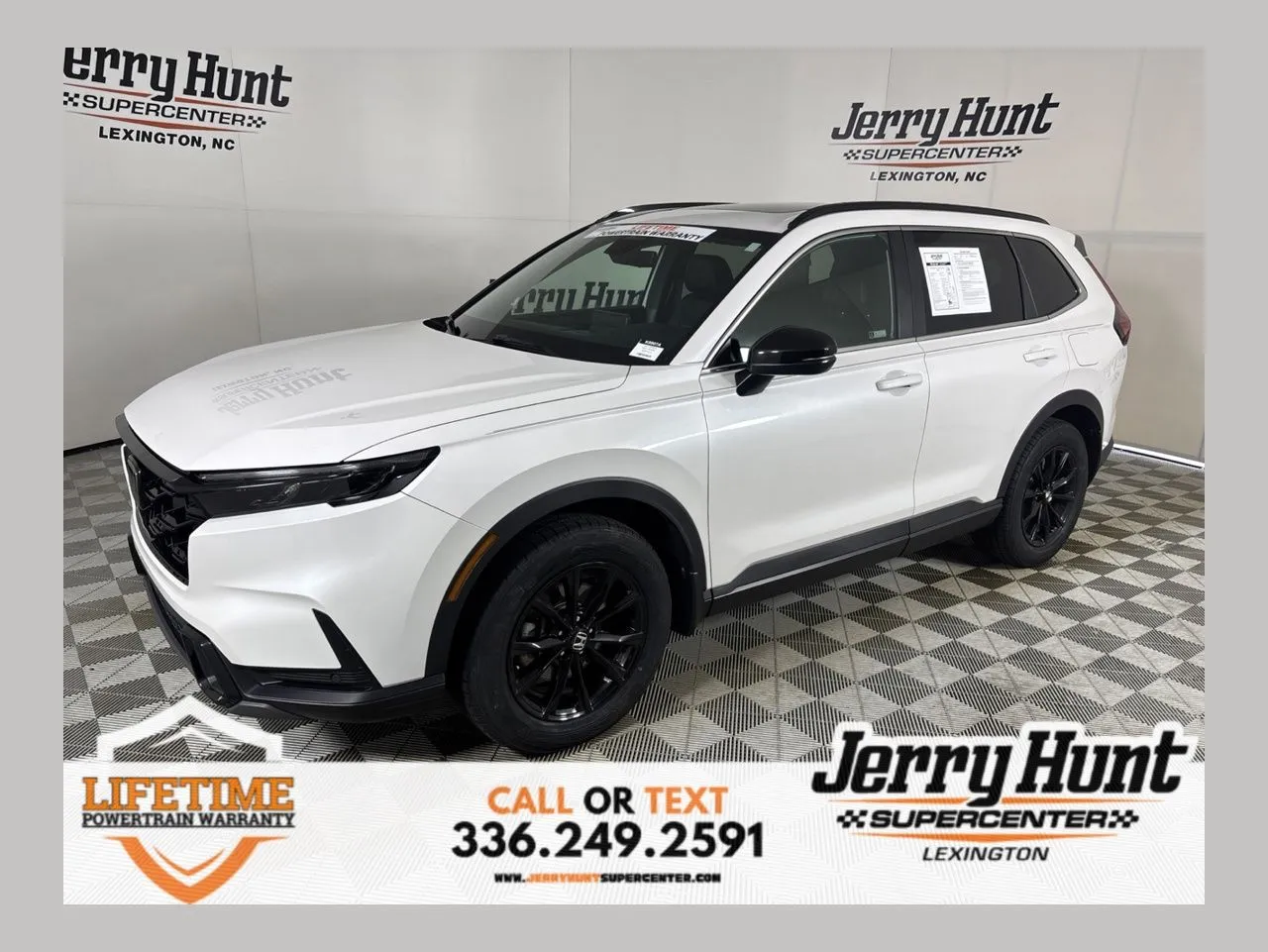 White 2025 Honda CR-V Hybrid Sport-L for sale in Lexington, NC