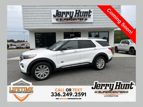 White 2022 Ford Explorer King Ranch for sale in Lexington, NC