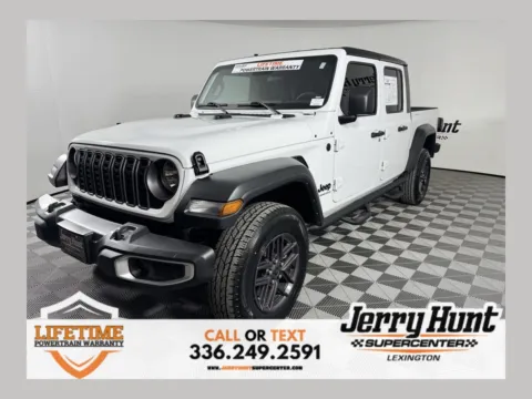 White 2025 Jeep Gladiator Sport S for sale in Lexington, NC