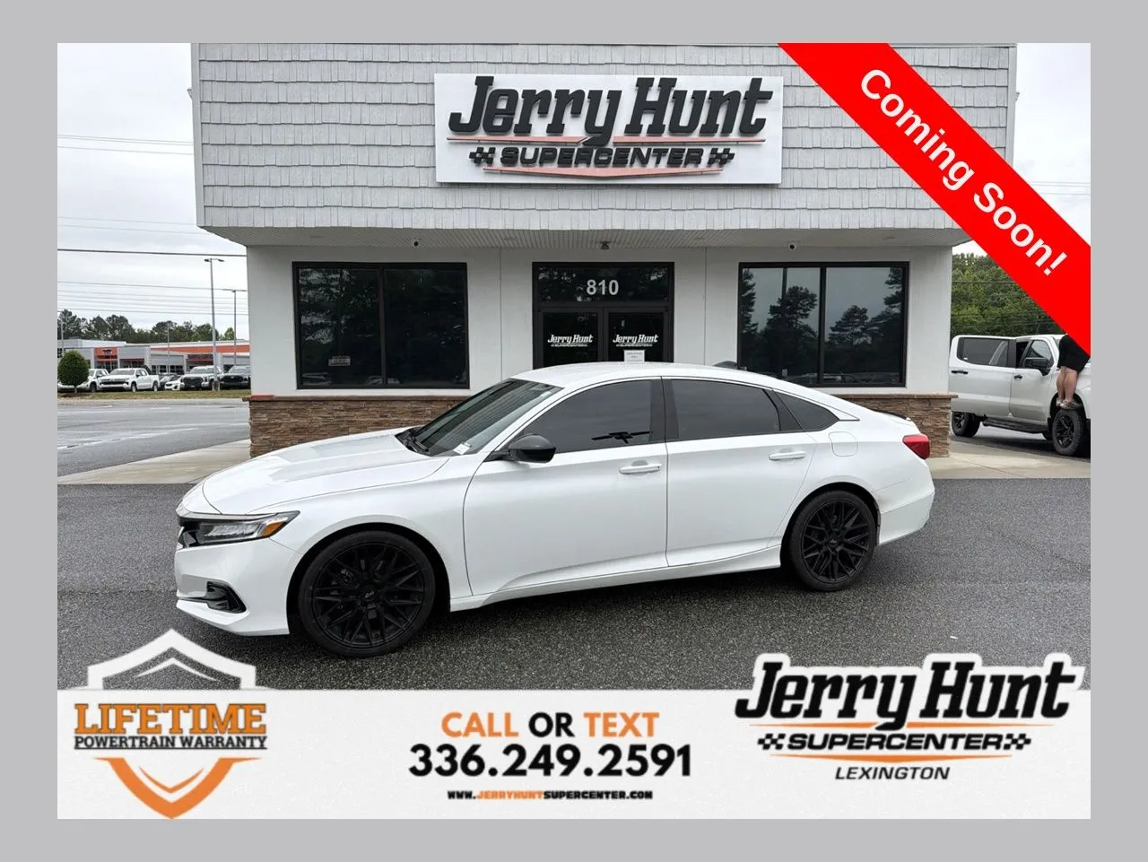 White 2022 Honda Accord Sport Special Edition for sale in Lexington, NC
