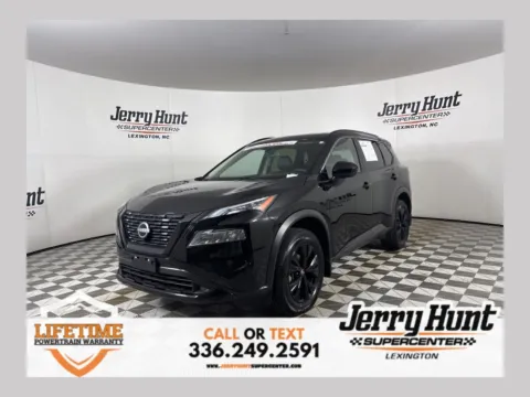 Black 2023 Nissan Rogue SV for sale in Lexington, NC