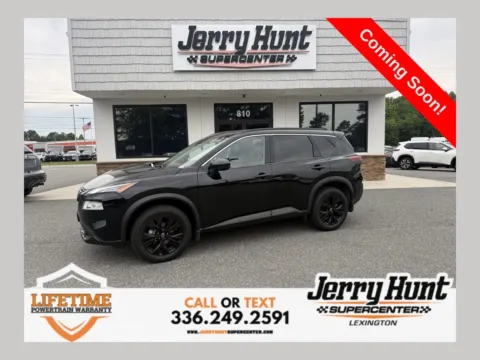 Black 2023 Nissan Rogue SV for sale in Lexington, NC