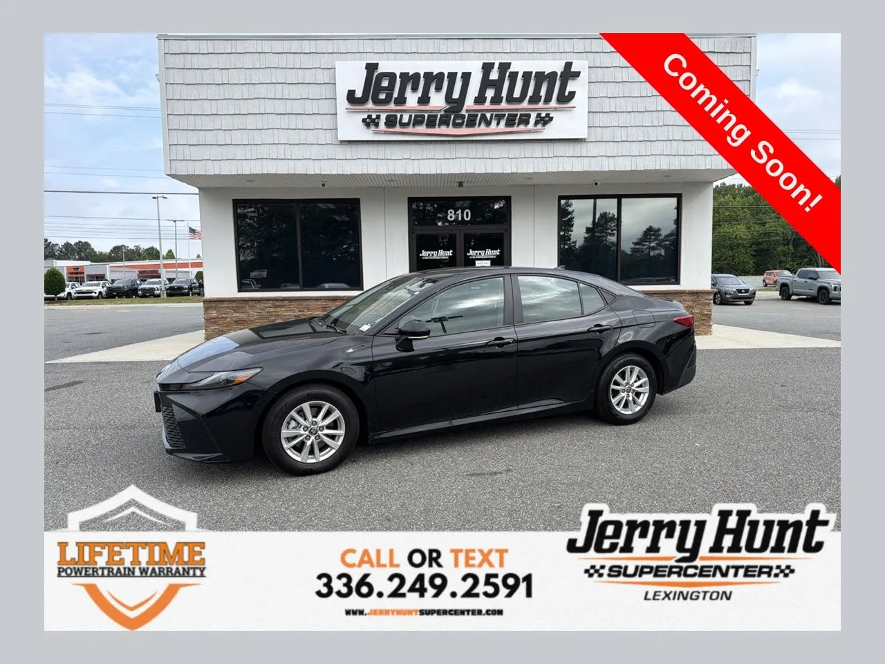 Black 2025 Toyota Camry LE for sale in Lexington, NC