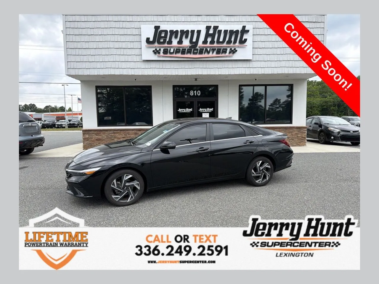 Black 2025 Hyundai Elantra Limited for sale in Lexington, NC